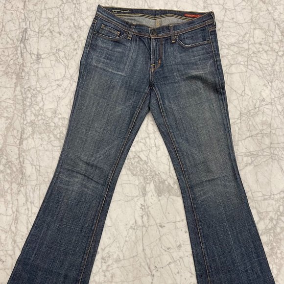 Citizens of Humanity Ingrid #002 Low Waist Flare Stretch Jeans Women's Size 28 - Picture 3 of 11